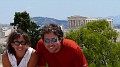 Us in front of the Parthenon