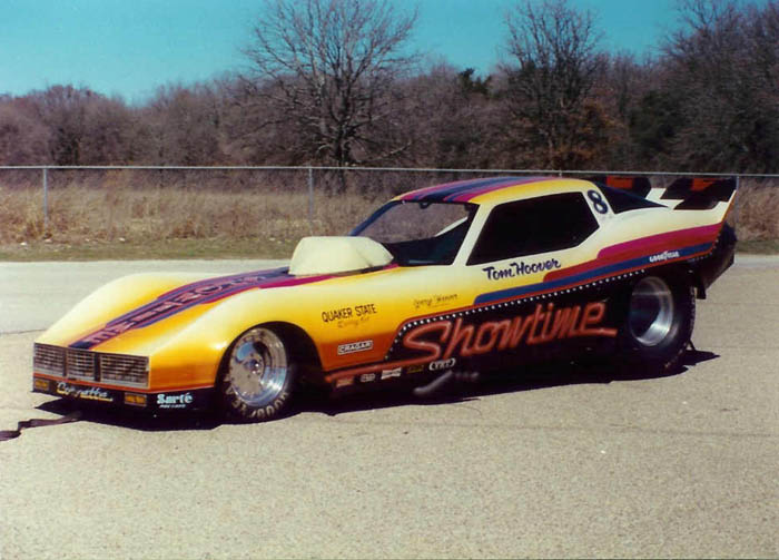 Photo: Tom Hoover Showtime Corvette FC -18 | Corvette Funny Cars