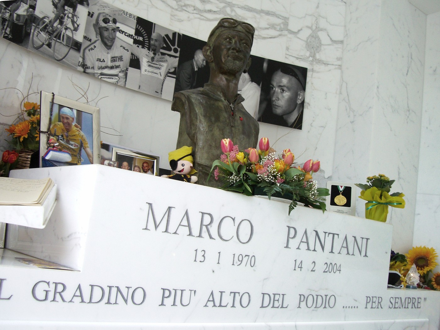 Sepolcro di Marco Pantani