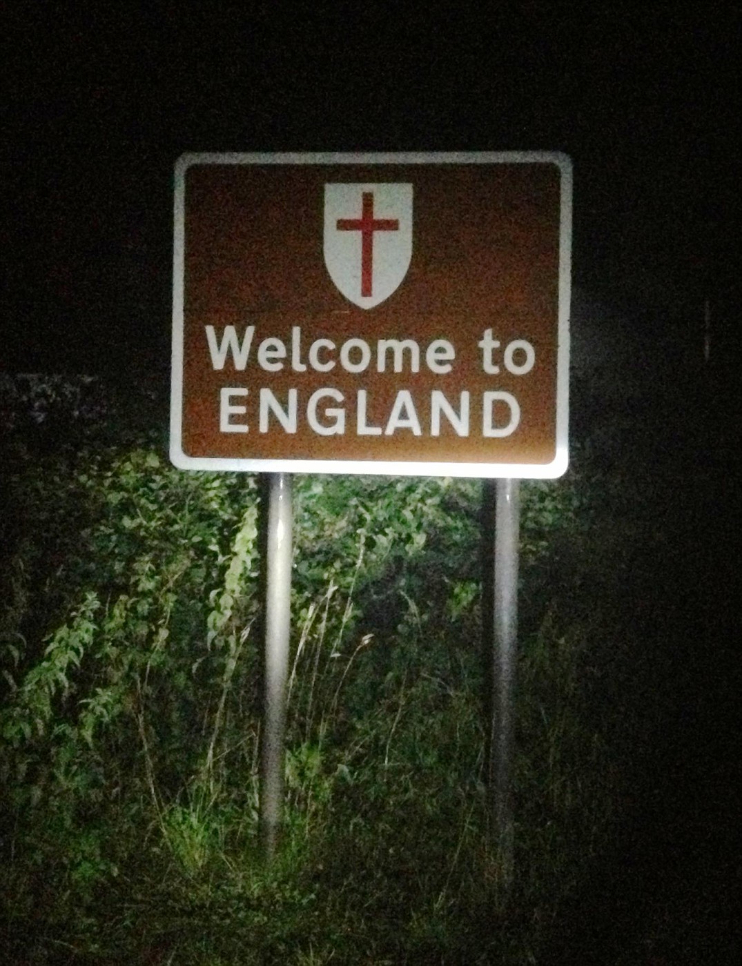 Back in England