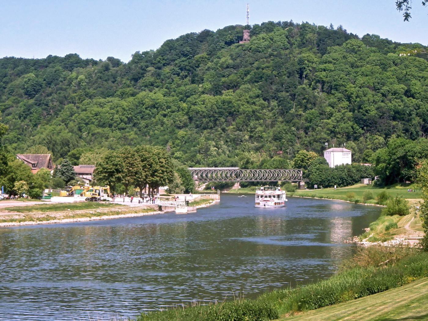 Weser und Bisnarckturm