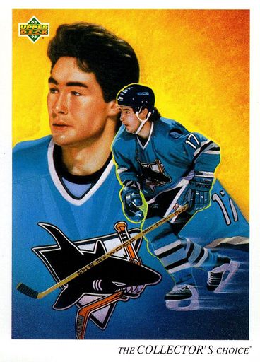 Michael Peca autographed hockey card (New York Islanders, FT) 2001 Upper  Deck Vintage #158