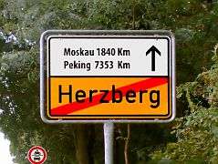 Ortsausgang Herzberg am Harz