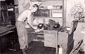1971-1972 - SGT. Donald "Don" Wilkerson pretending to be doing "my" job, as Radio Repairman.