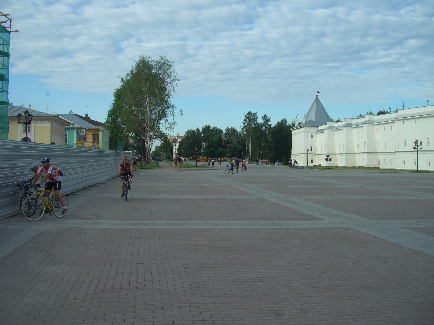 Der Kreml-Platz in Vologda