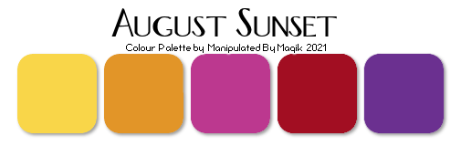 Magik Colour Challenge Palettes AugustSunset-vi