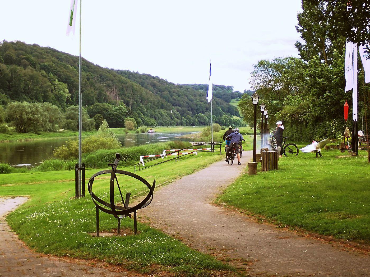 Raststätte am Weser-Radweg