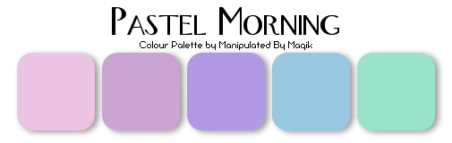 Magik Colour Challenge Palettes PastelMorning-vi