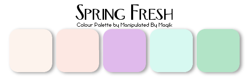 Magik Colour Challenge Palettes SpringFresh-vi