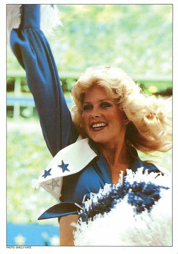 Dallas Cowboys football cheerleader cards box 1981 – Fastball