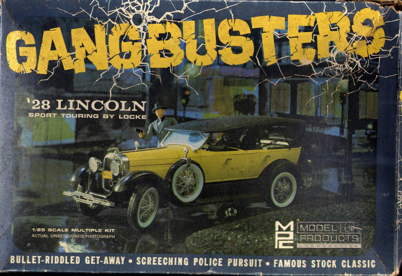Photo: 1928 Lincoln Sport Touring Gangbusters Box 1 | MPC '28 